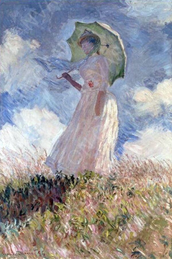 Donna all'aria aperta - Claude Monet