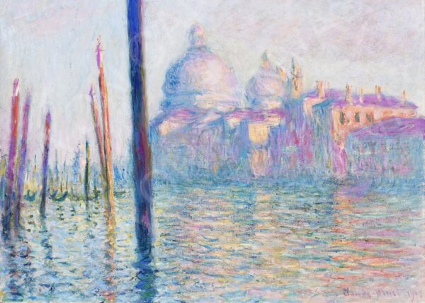 Il Canal Grande - Claude Monet