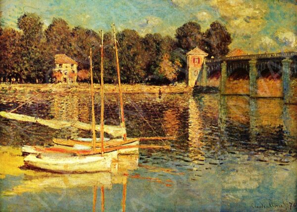 Il ponte ad Argenteuil - Claude Monet