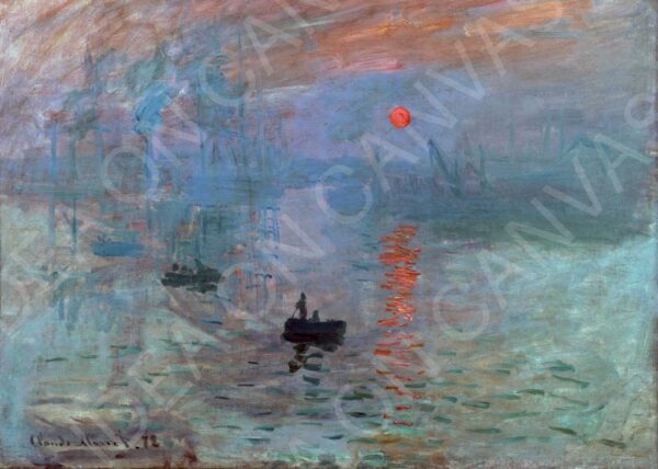 Impression, soleil levant - Claude Monet