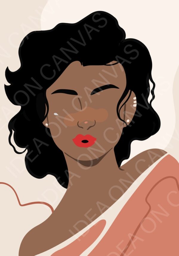 Donna in rosa -