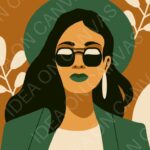 Donna in verde -