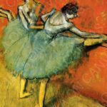 Ballerine alla sbarra - Edgar Degas