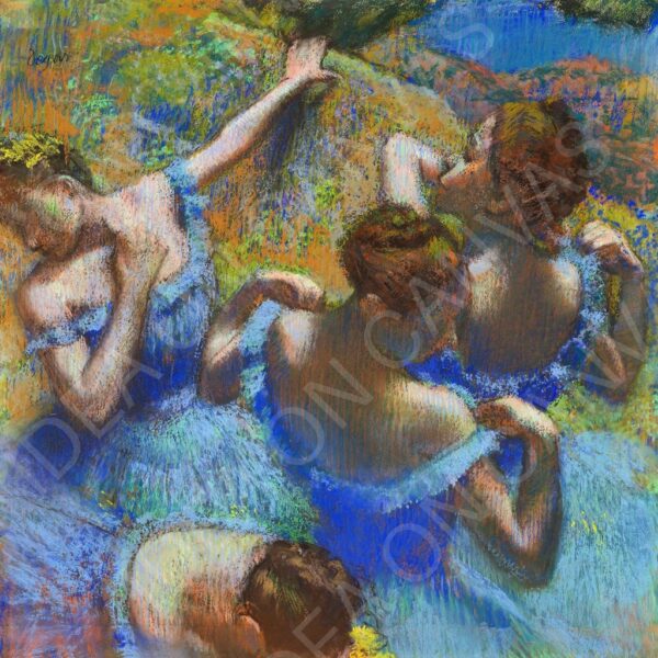 Ballerine dietro le quinte - Edgar Degas