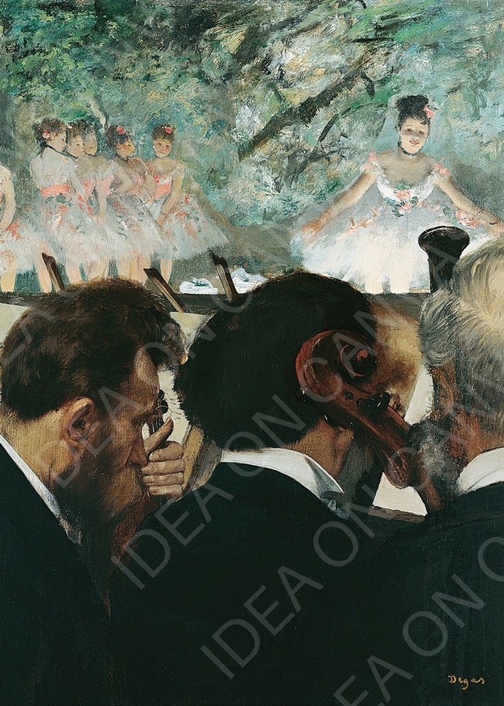 Gli orchestrali - Edgar Degas