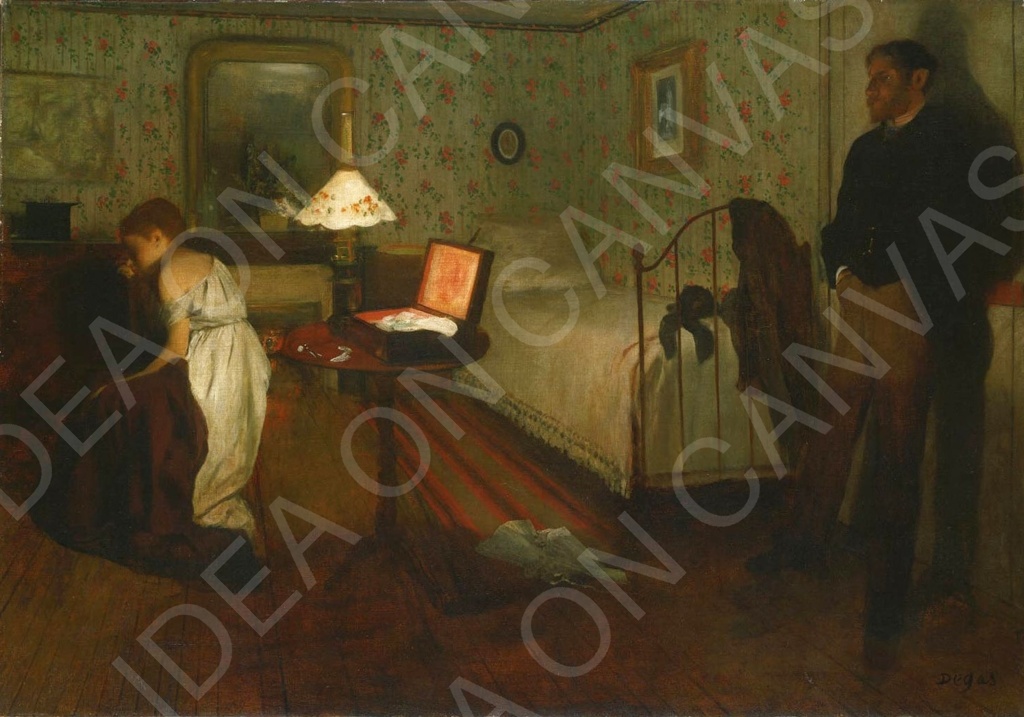 Lo stupro - Edgar Degas