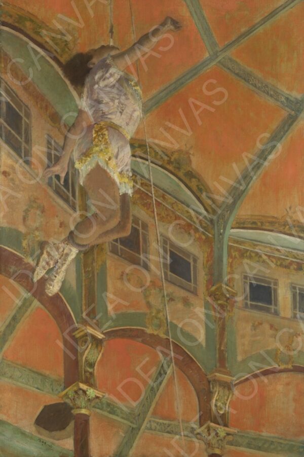 Mademoiselle La La al Circo Fernando - Edgar Degas