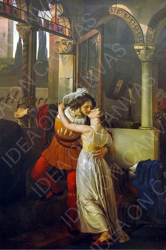 Francesco-Hayez-L_ultimo_bacio_dato_da_Giulietta_a_Romeo.jpg L'ultimo bacio dato da Giulietta a Romeo - Francesco Hayez
