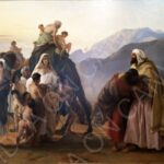 Incontro di Giobbe con Esau - Francesco Hayez