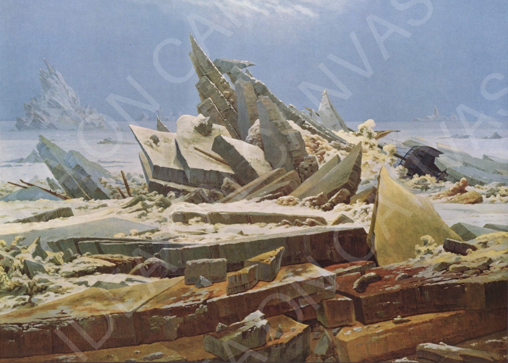 Il Mare di Ghiaccio - Caspar David Friedrich