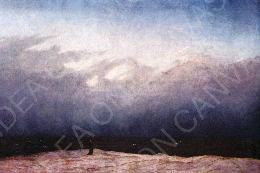 Friedrich_Monaco_in_riva_al_Mare.jpg Monaco in riva al Mare - Caspar David Friedrich