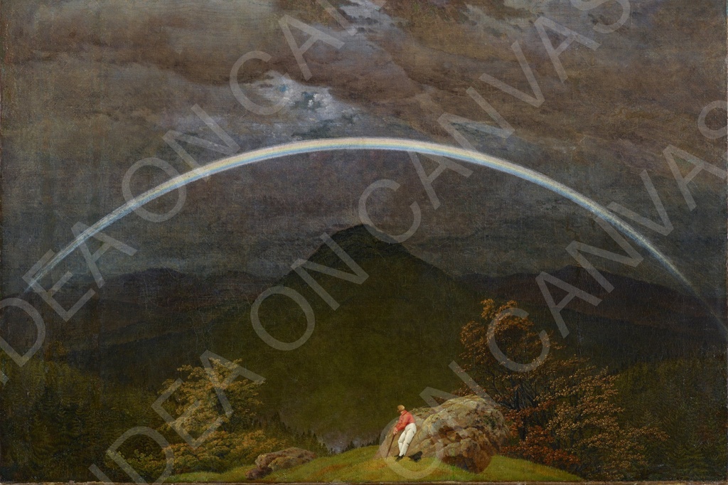 Friedrich_Paesaggio_Montano_con_Arcobaleno.jpg Paesaggio Montano con Arcobaleno - Caspar David Friedrich