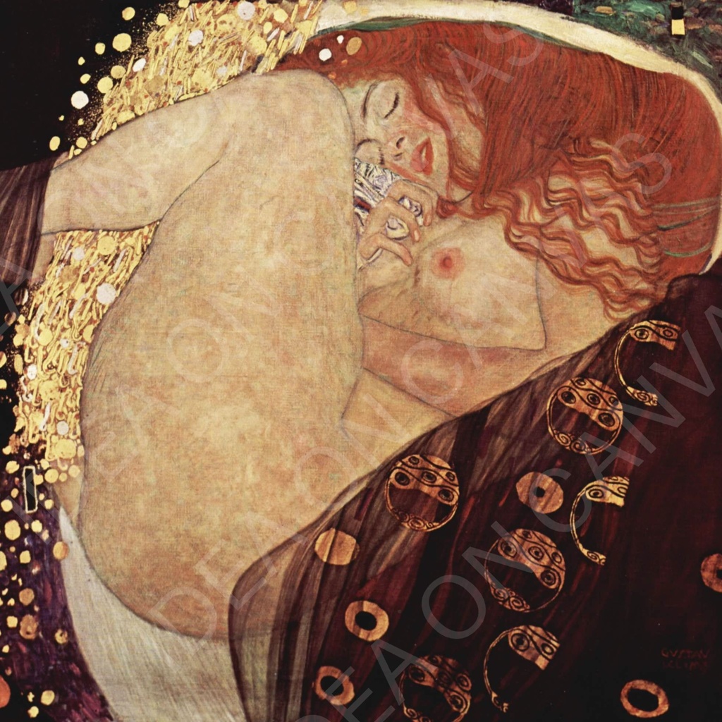 Danae - Gustav Klimt
