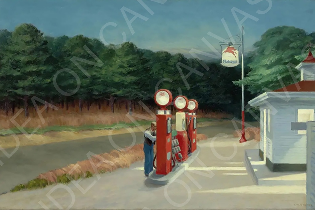 Hopper_GAS.jpg Gas - Edward Hopper