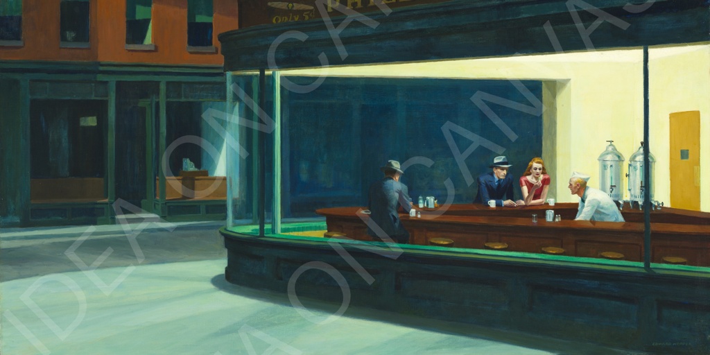 I nottambuli - Edward Hopper