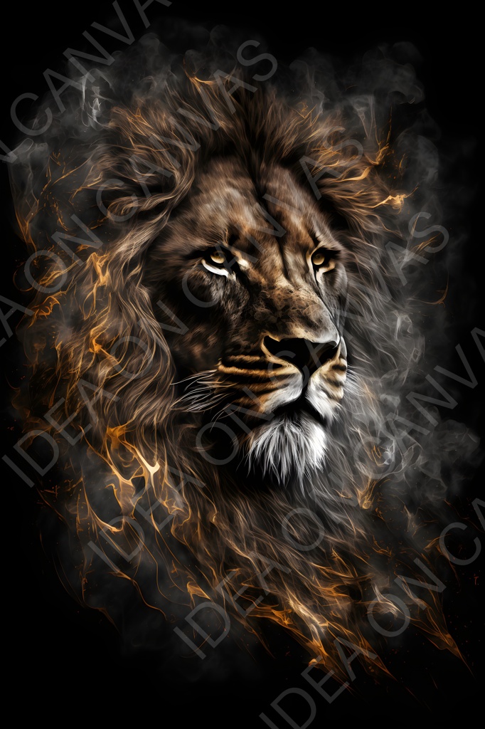 Lion on Fire.jpg Lion on Fire -