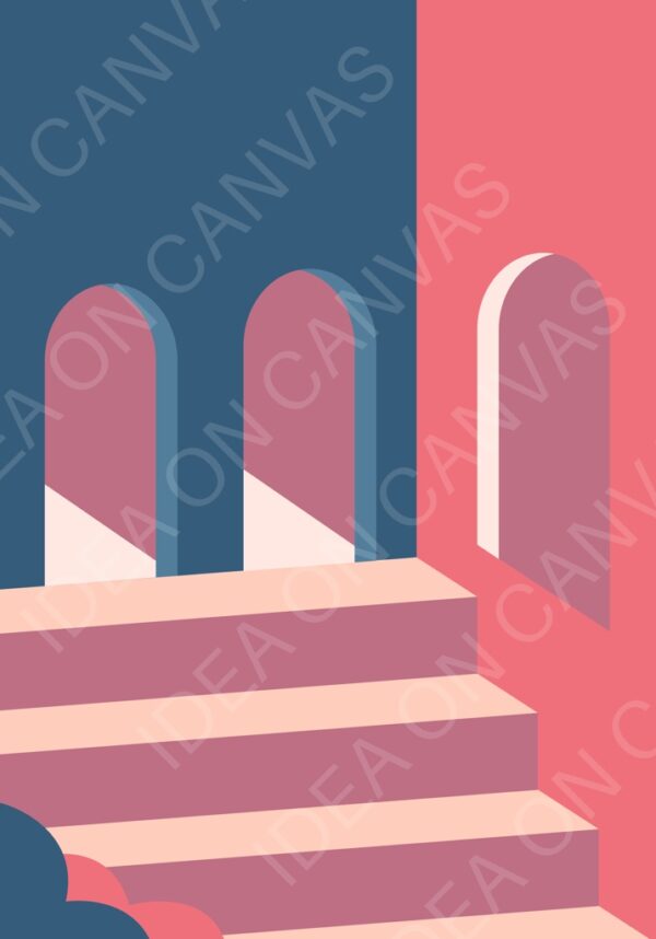Stairs: Un Viaggio Visivo Tra Colori e Forme -