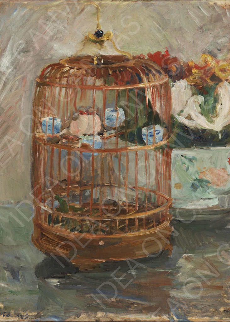 The cage - Berthe Morisot