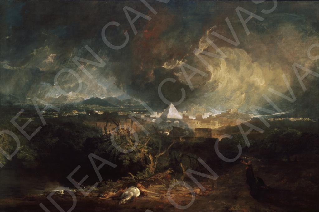 La quinta Piaga D'egitto - William Turner
