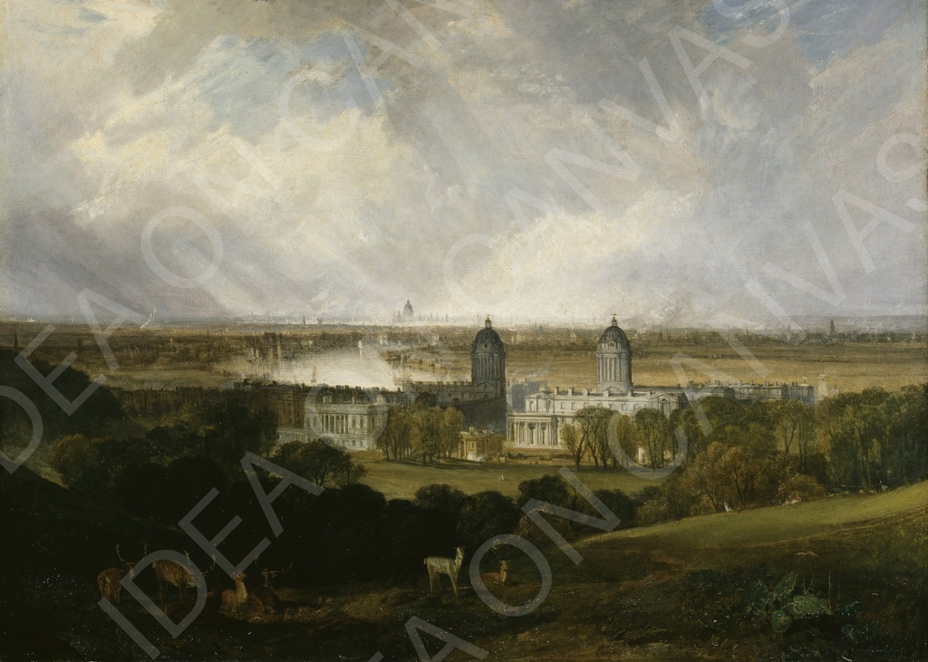 Turner_-_Londra_Nel_Parco_Di_Greenwich_.jpg Londra Nel Parco Di Greenwich - William Turner