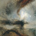 Tempesta di neve: Battello a vapore al largo di Harbour's Mouth - William Turner