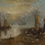 Sole nascente nella foschia - William Turner