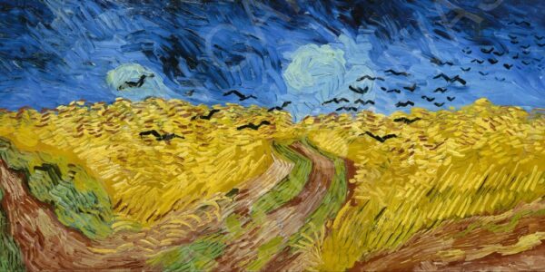 Campo di grano con volo di corvi - Vincent van Gogh