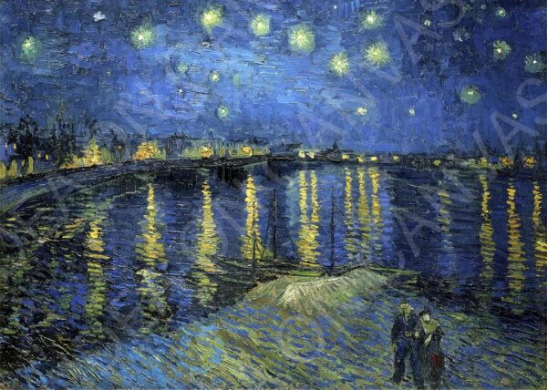 Notte stellata sul Rodano - Vincent van Gogh