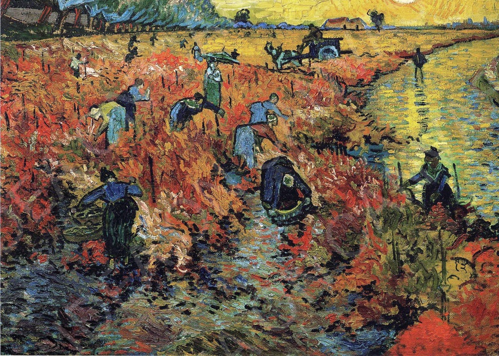 La vigna rossa - Vincent van Gogh