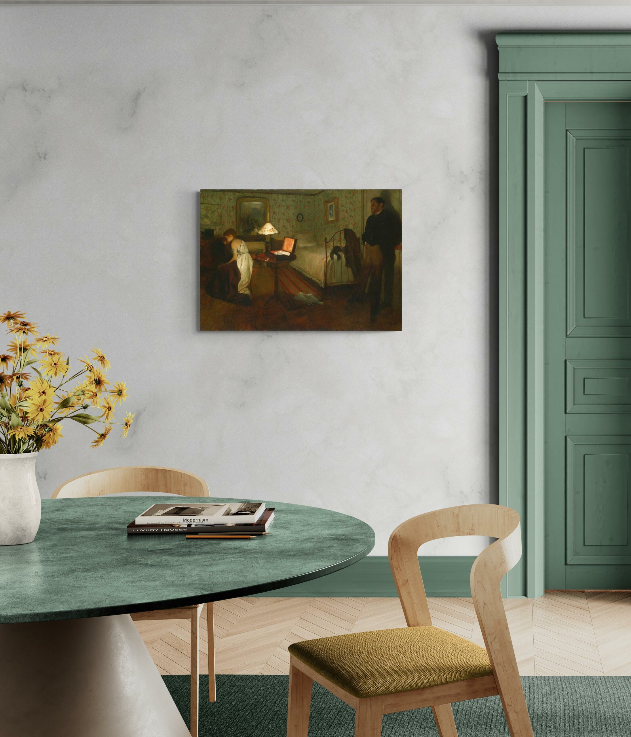 Lo stupro - Edgar Degas