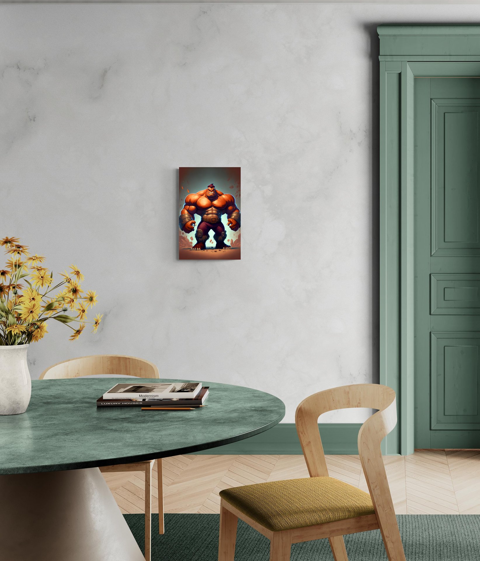 scena-1-40x60-senza-copia-de-oejveczi-2x.jpg Il Potere del Guerriero: Un Eroe Muscoloso -