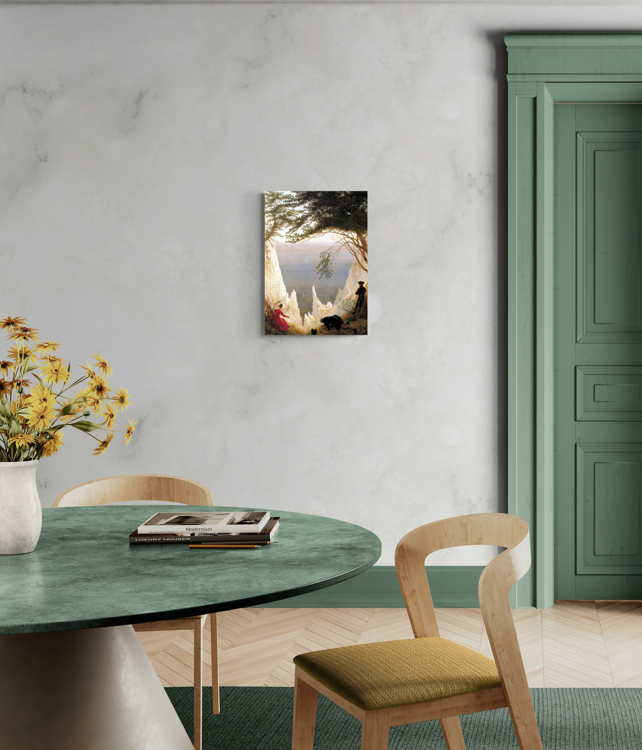 Le bianche scogliere di Rugen - Caspar David Friedrich