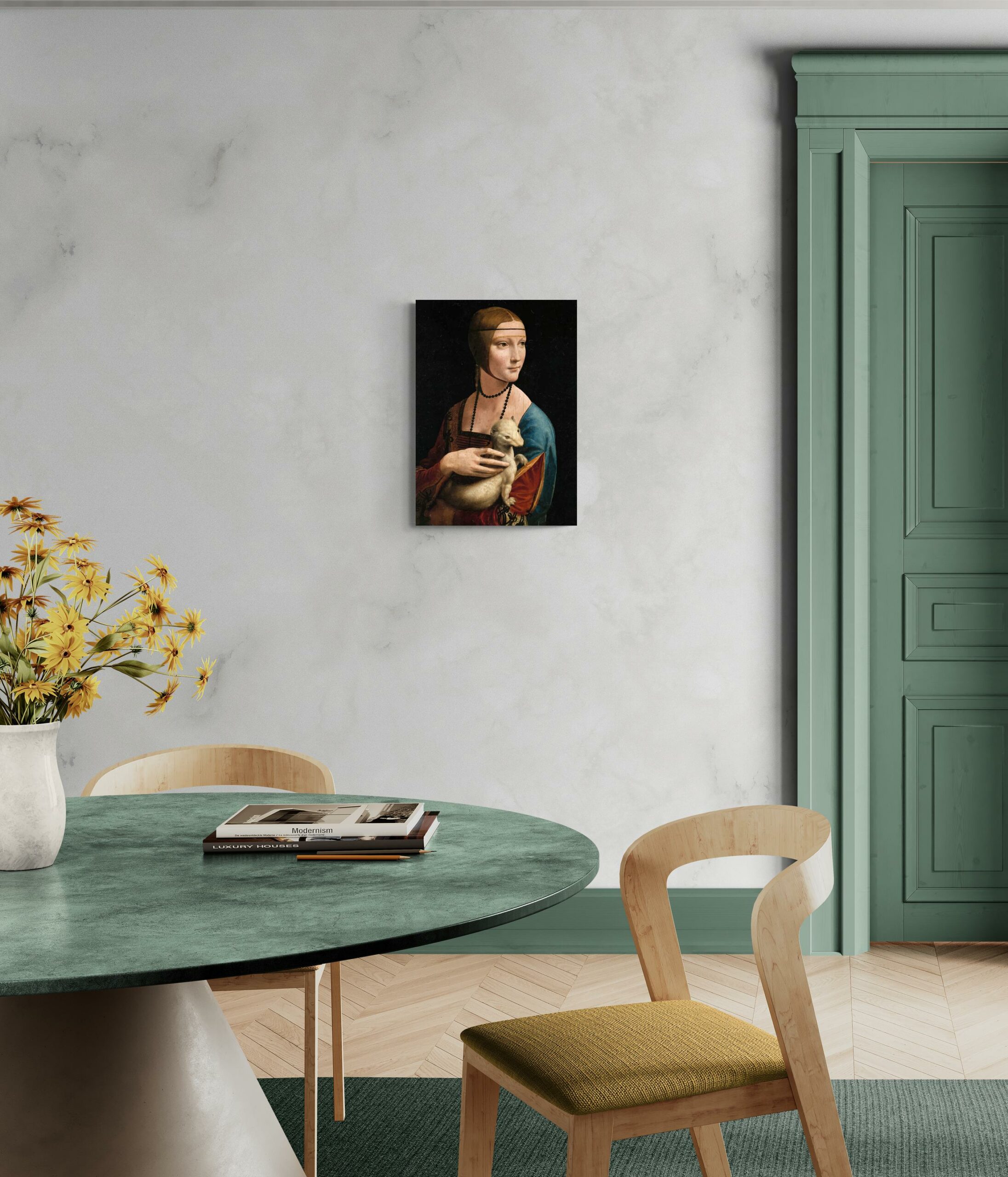 scena-1-50x70-senza-leonardo-da-vinci-dama-con-l-ermellino.jpg Dama con l'ermellino - Leonardo da Vinci