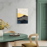 Colline: Un'Interpretazione Artistica delle Onde Morfologiche -