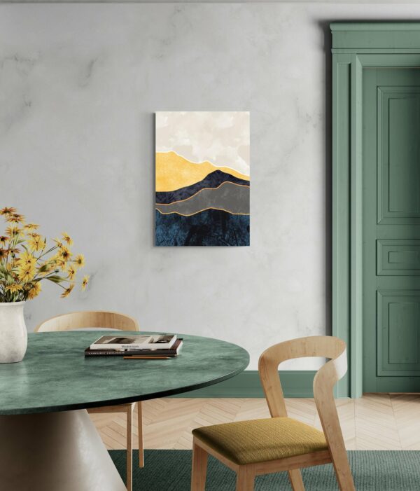 Colline: Un'Interpretazione Artistica delle Onde Morfologiche -
