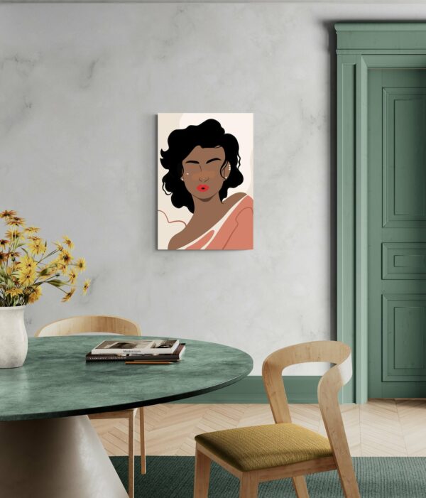 Donna in rosa -