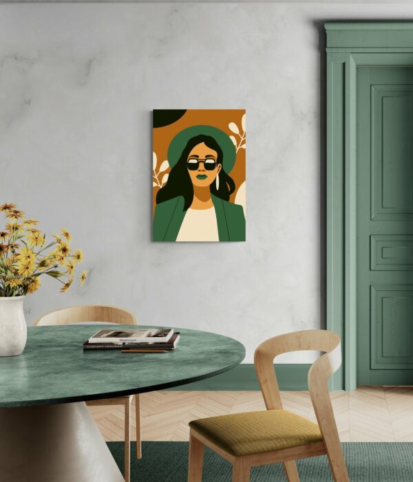 Donna in verde -