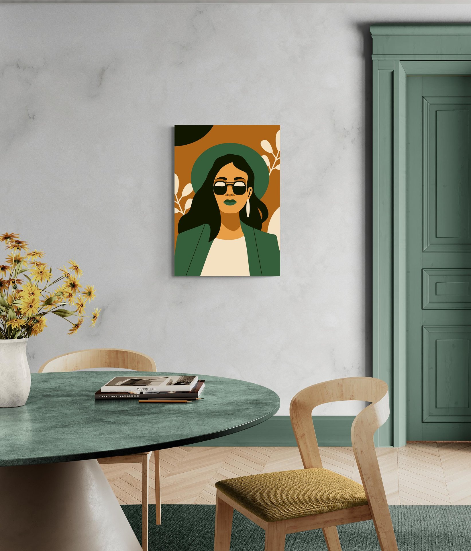 scena-1-70x100-senza-donna-in-verde.jpg Donna in verde -