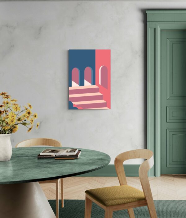 Stairs: Un Viaggio Visivo Tra Colori e Forme -