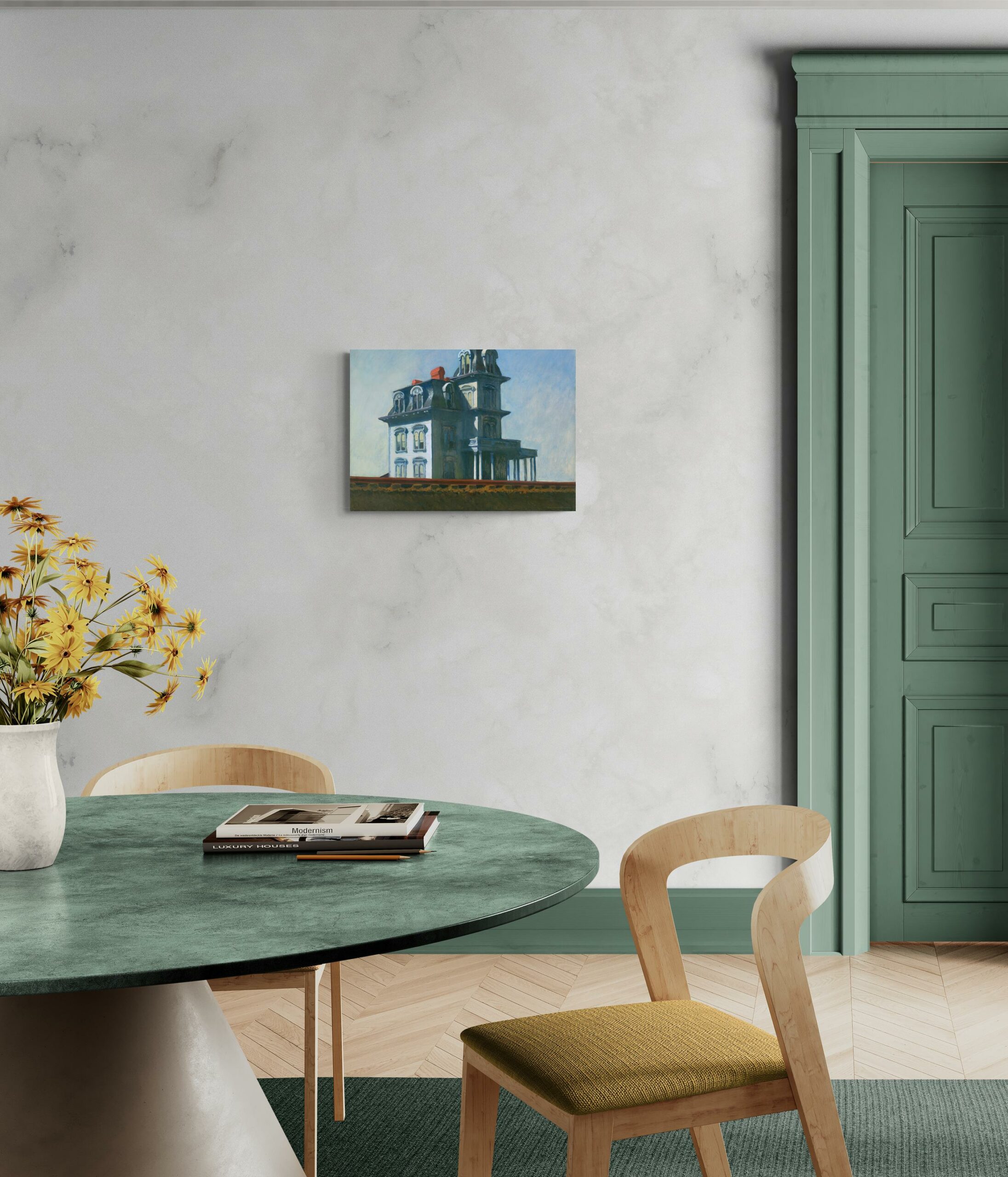 Casa Lungo La Ferrovia - Edward Hopper