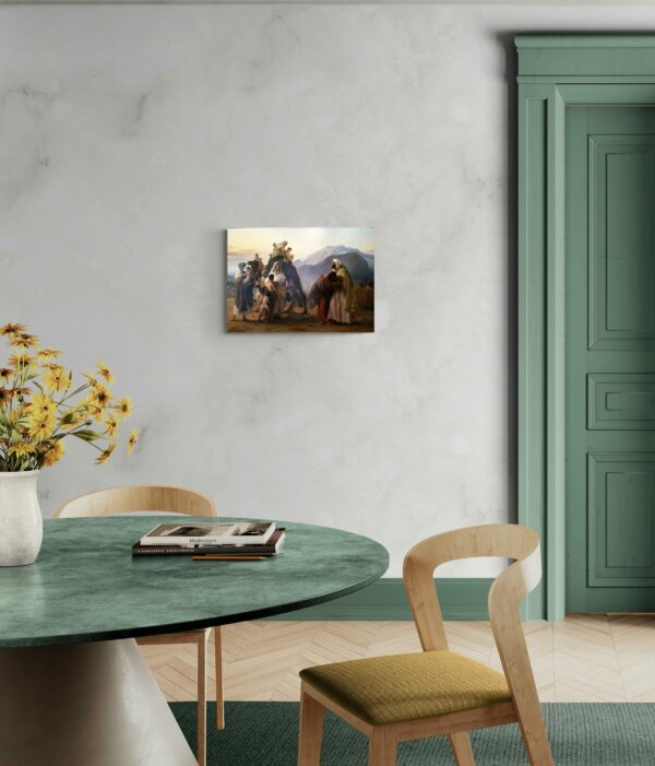 Incontro di Giobbe con Esau - Francesco Hayez
