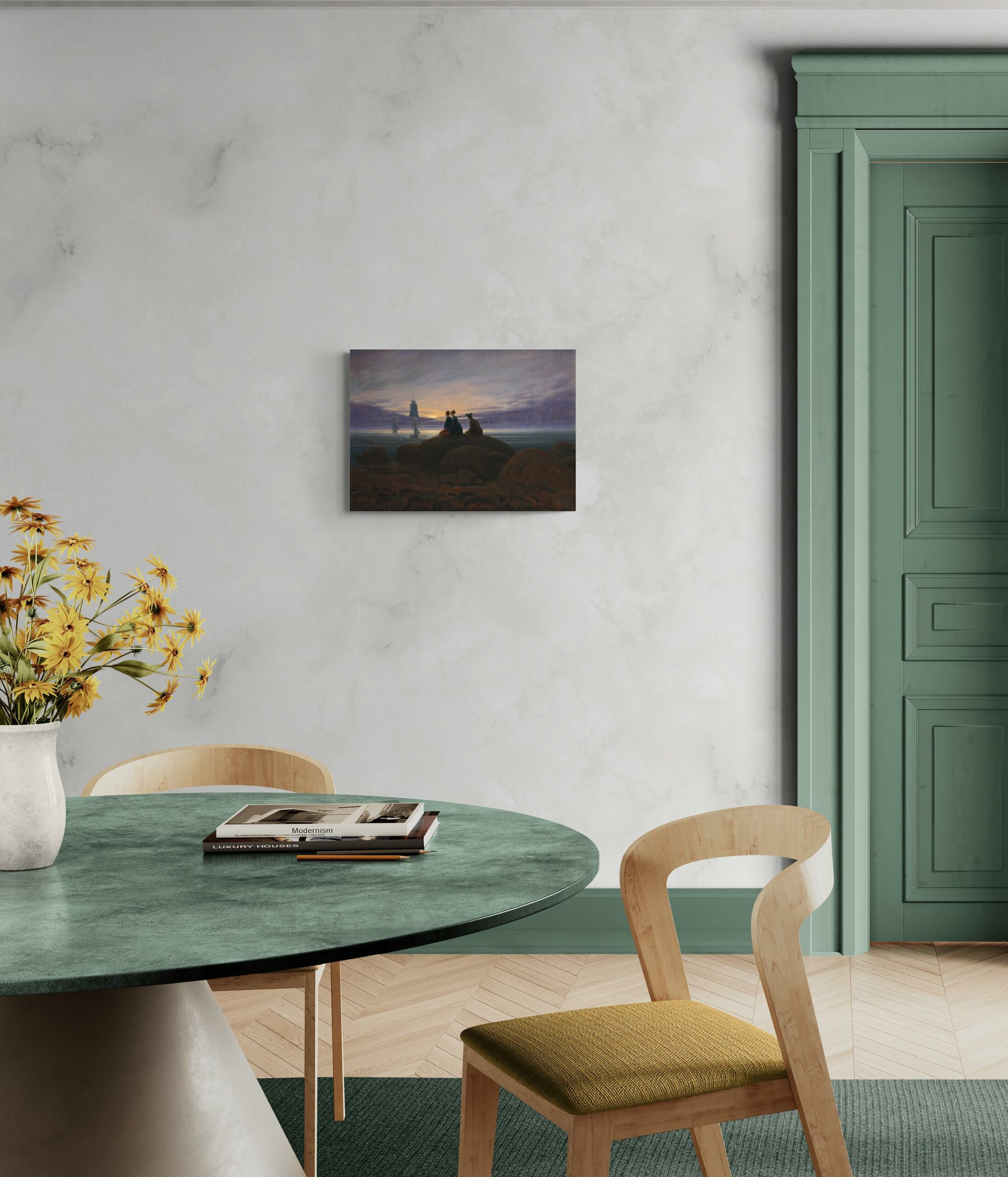 scena-1-70x50-senza-friedrich-luna-nascente-sul-mare.jpg Luna Nascente sul Mare - Caspar David Friedrich