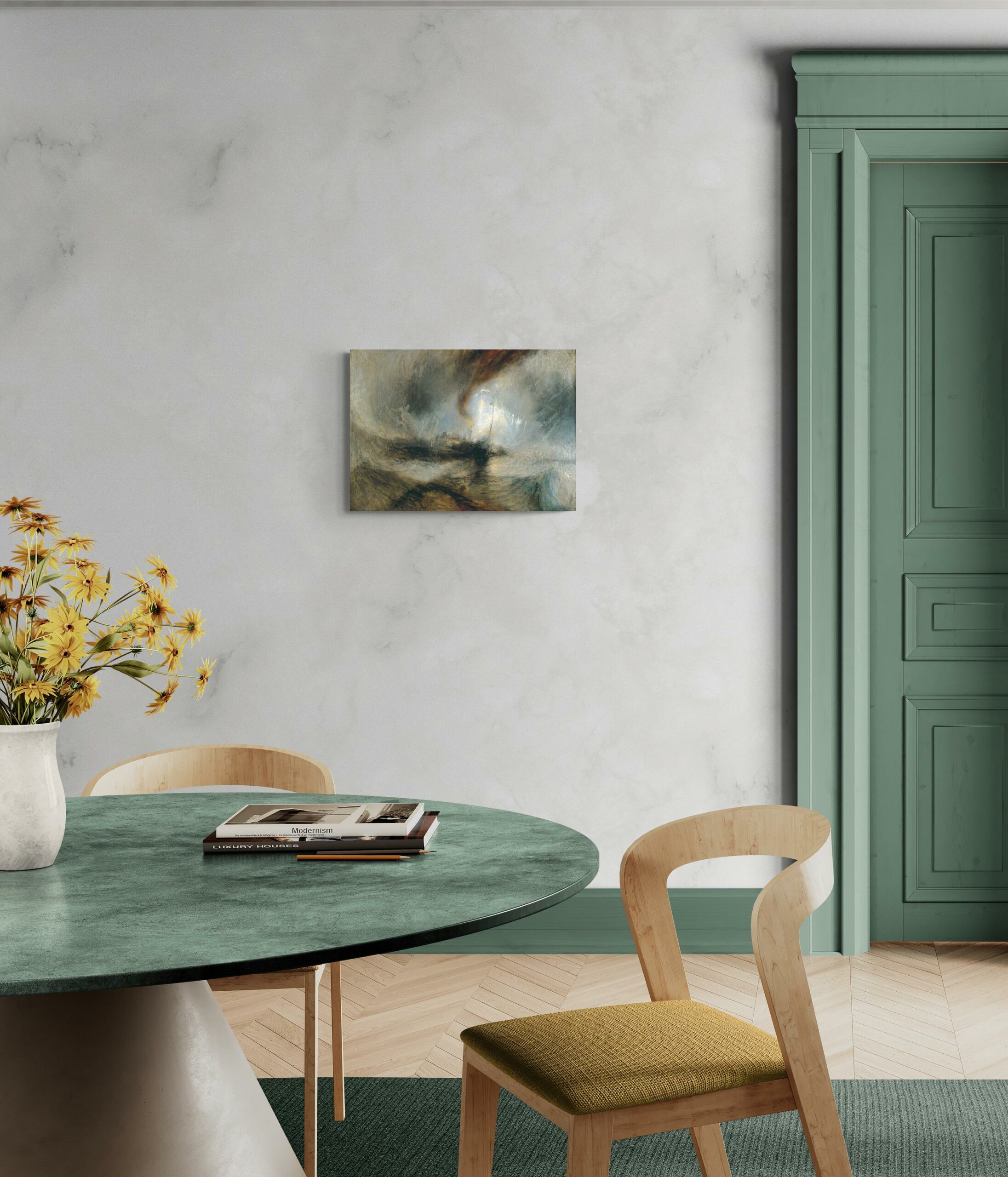 Tempesta di neve: Battello a vapore al largo di Harbour's Mouth - William Turner