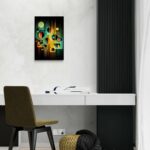 Cerchi Psichedelici: Esplorando l'Arte Abstratta -