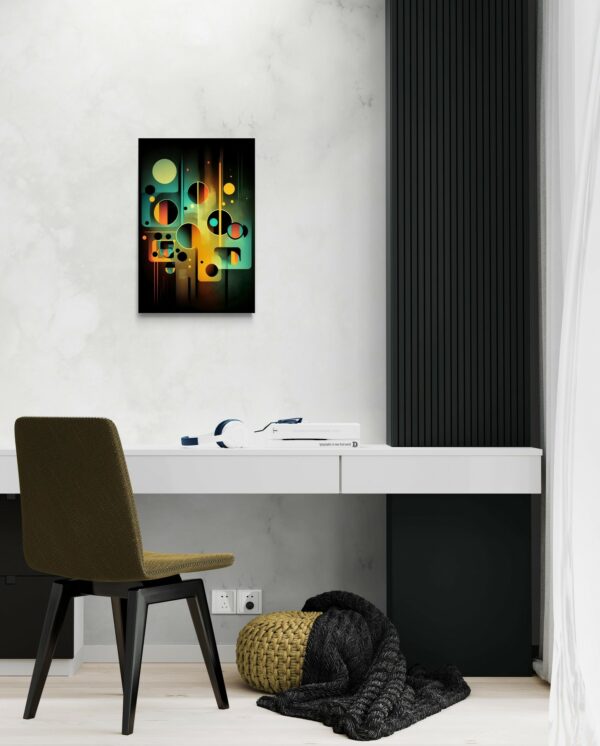 Cerchi Psichedelici: Esplorando l'Arte Abstratta -