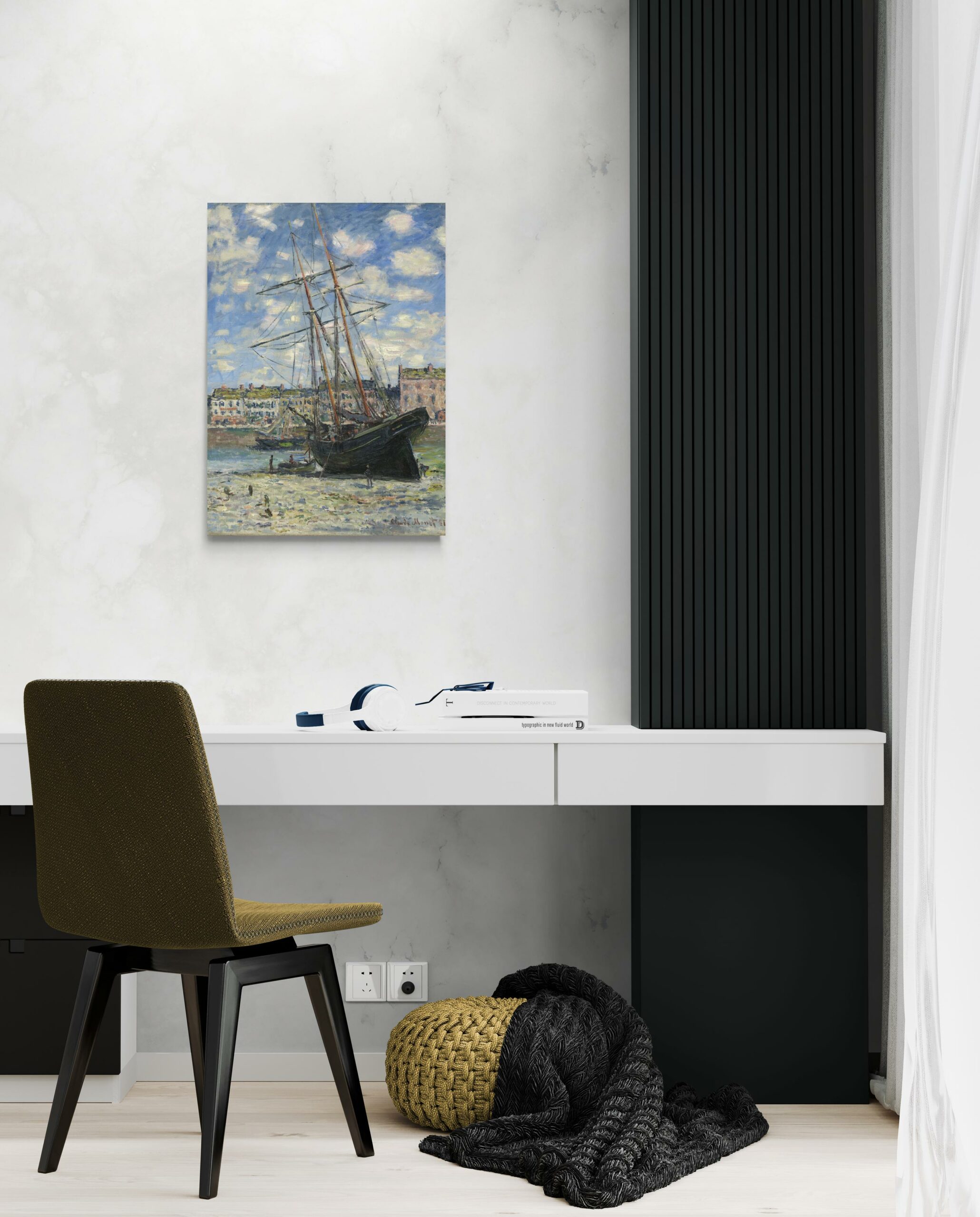 scena-2-50x70-senza-boat-lying-at-low-tide-monet.jpg Barca in secca - Claude Monet