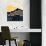 Colline: Un'Interpretazione Artistica delle Onde Morfologiche -