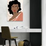 Donna in rosa -