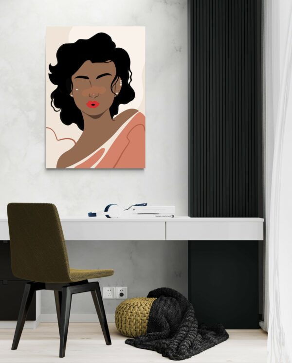 Donna in rosa -