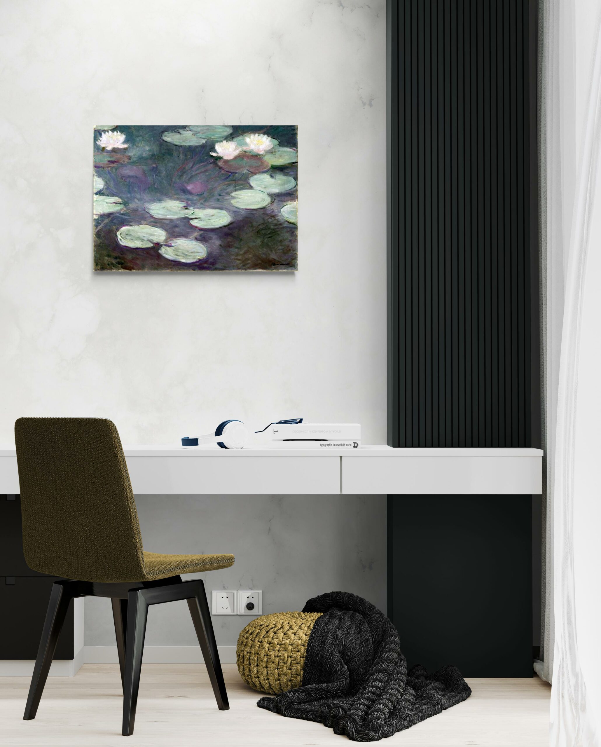 Ninfee rosa - Claude Monet